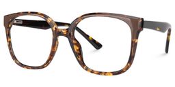 Siner Tortoise Square Glasses1