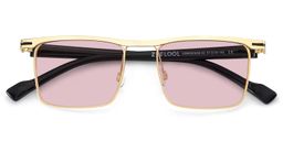 Violet Gold Browline Sunglasses1