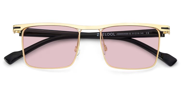 Violet Gold Browline Sunglasses