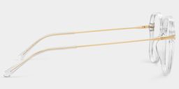 Payton Clear Geometric Glasses3