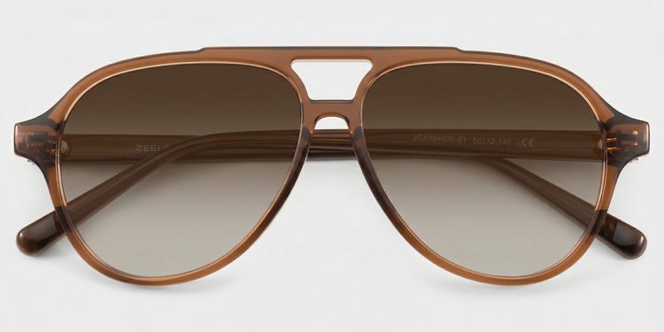 Drew Brown Aviator Sunglasses