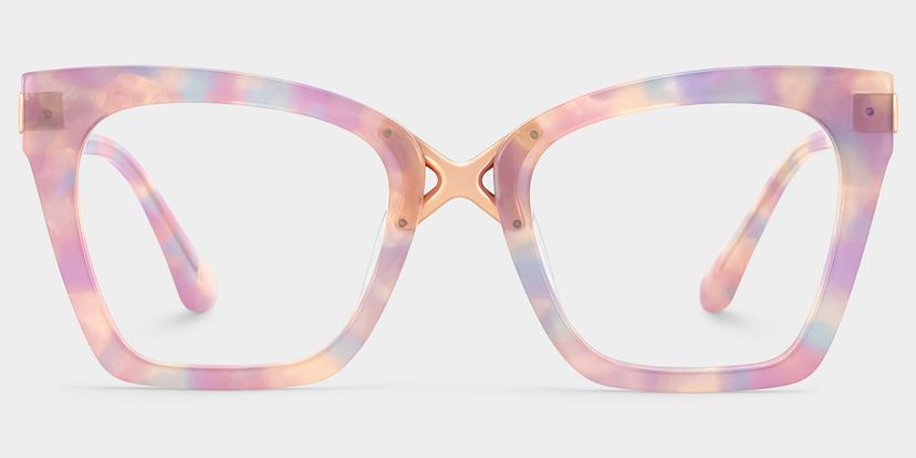 Darlyn Pink Cat eye Glasses