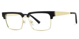 Gerena Black Browline Glasses3