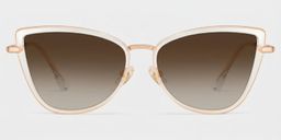 Sloane Clear Cat eye Sunglasses0