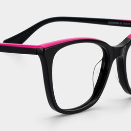 Margaret Black Cat eye Glasses5