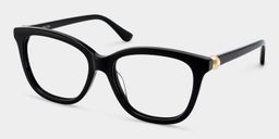 Isabella Black Square Glasses4