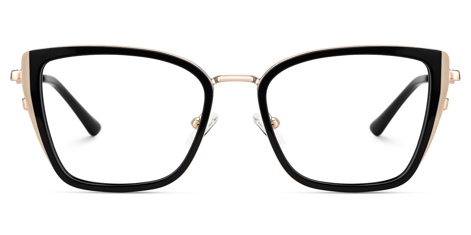 Juniper Eyeglasses in Square Black Frame | Zeelool3
