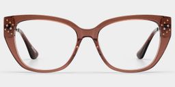 Alma Brown Butterfly Glasses1