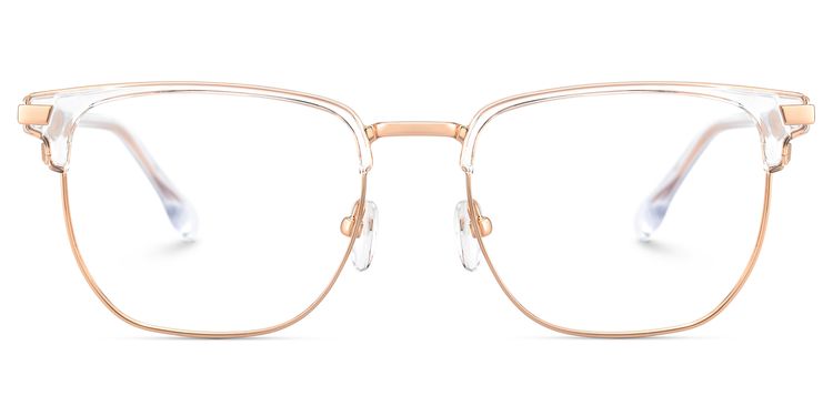 Zaira Clear Browline Glasses