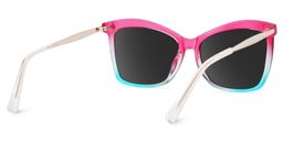 Isaebella Pink Blue Butterfly Sunglasses4