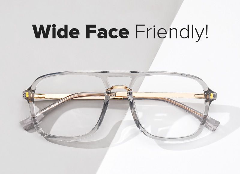 Aviator Kilworth Gray Glasses deals -Zeelool Glasses6