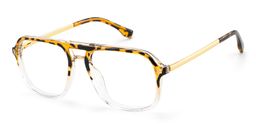 Kilworth Tortoise crystal Aviator Glasses4