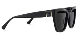 Tamarrah Black Cat eye Sunglasses3
