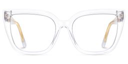 Mirta Clear Square Glasses0