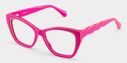 Blaise Pink Green Butterfly Glasses6