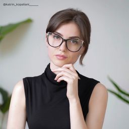 Yomary Black Cat eye Glasses7