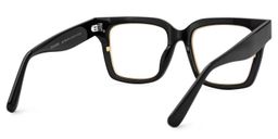 Taylor Black Square Glasses3