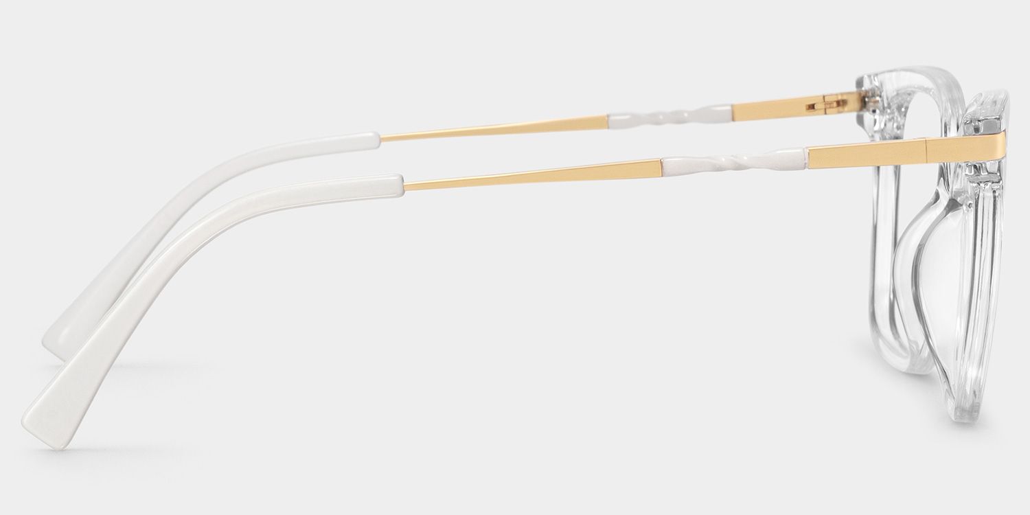 Jacqui Square Clear Frame Glasses for Women and Men | ZEELOOL5