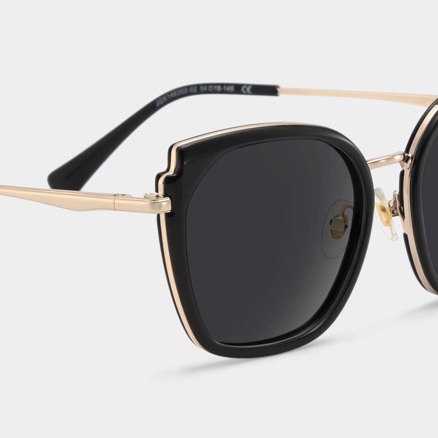 Murcia Square Black Frame Sunglasses Online Sale | ZEELOOL4