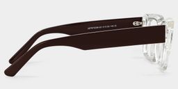 Garza Clear Rectangle Glasses3