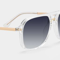 Kilworth Clear Aviator Sunglasses4