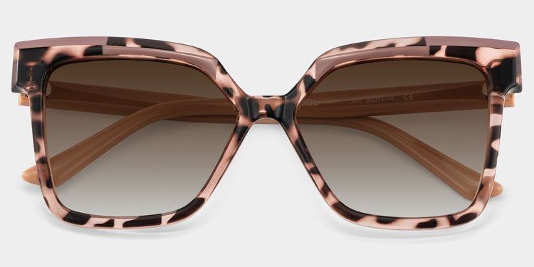Eboney Tortoise Square Sunglasses