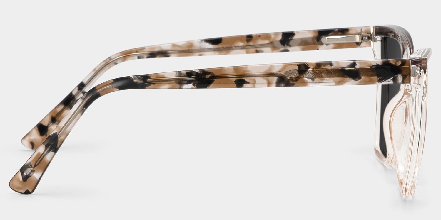 Adalis Tr90 Beige Cat Eye Frame Sunglasses | ZEELOOL3