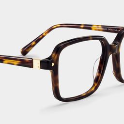 Talia Tortoise Square Glasses7