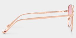 Cher Rose Gold Aviator Sunglasses4