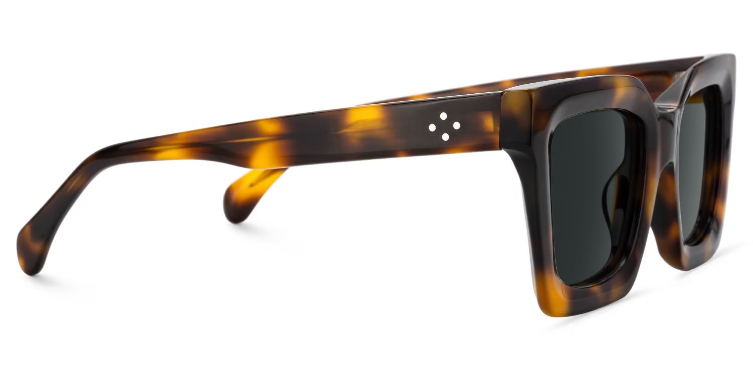 Goldring Square Tortoise Frame Sunglasses Online Sale | ZEELOOL2