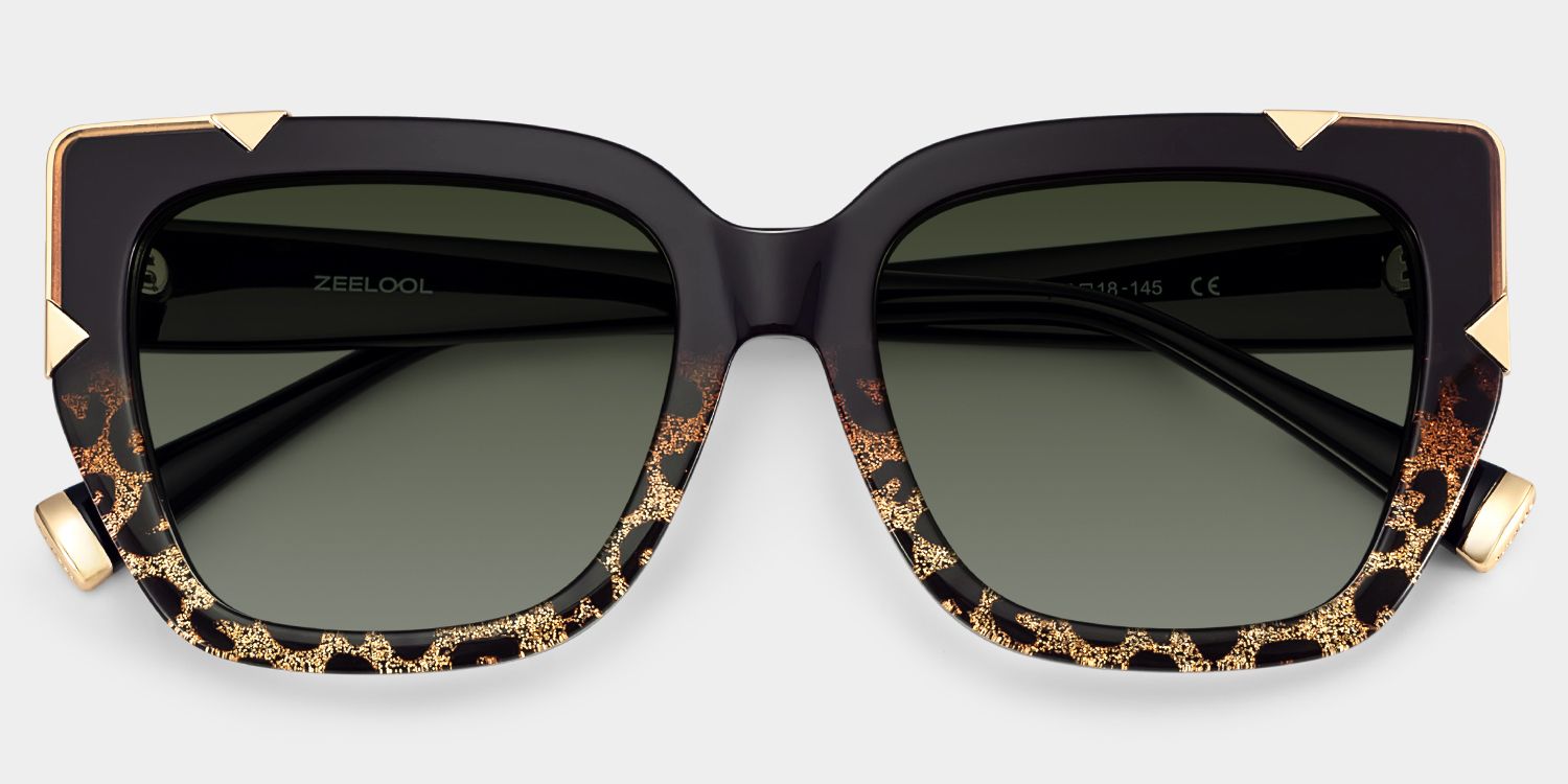 Dax Acetate Two-Tone Frame Sunglasses | ZEELOOL1