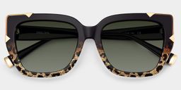 Dax Two-tone Square Sunglasses1