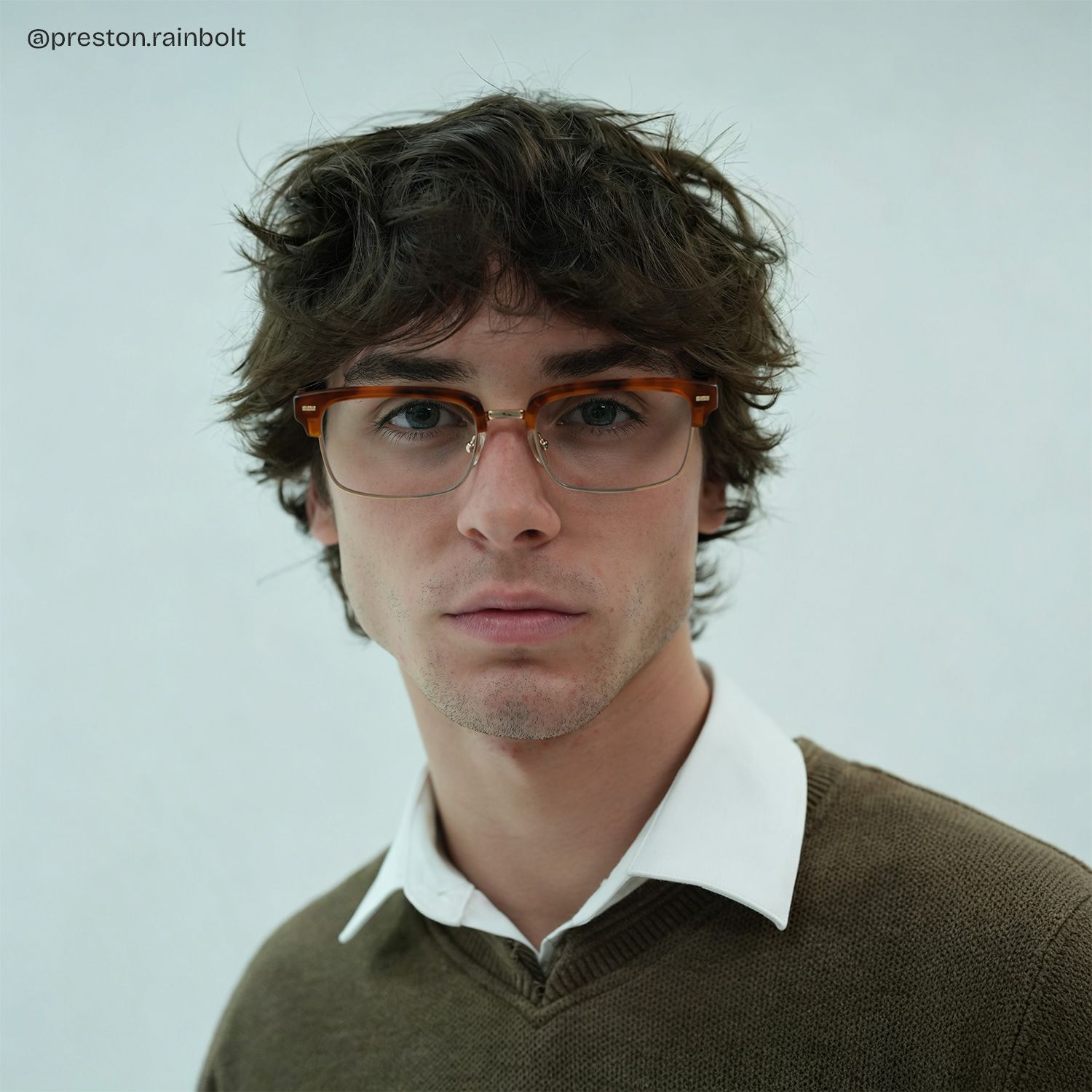Eden Tortoise Rectangle Eyeglasses in Modern Vibe | ZEELOOL5