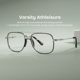 Poppy Black Aviator Glasses0