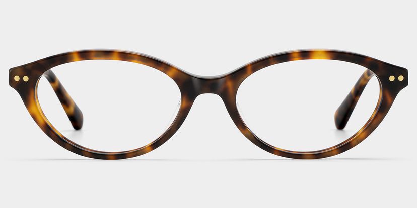 Ashby Tortoise Oval Glasses