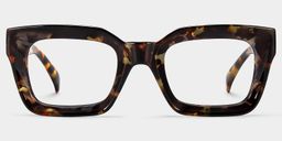 Nevaeh Tortoise Square Glasses1