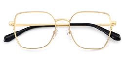 Fife Gold Geometric Glasses2