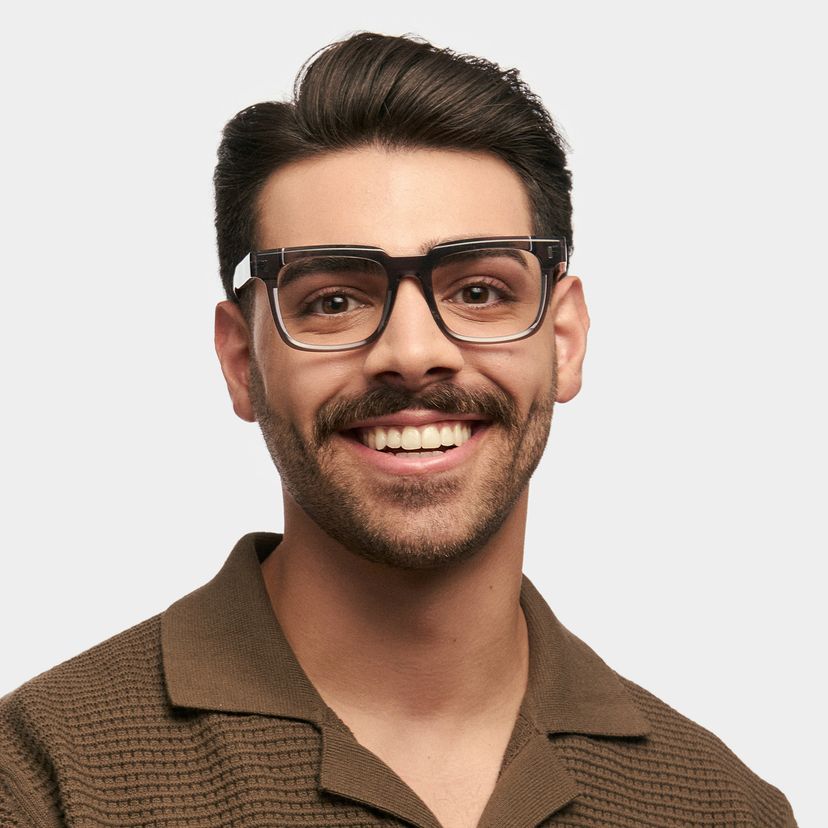 Katia Gray Square Glasses