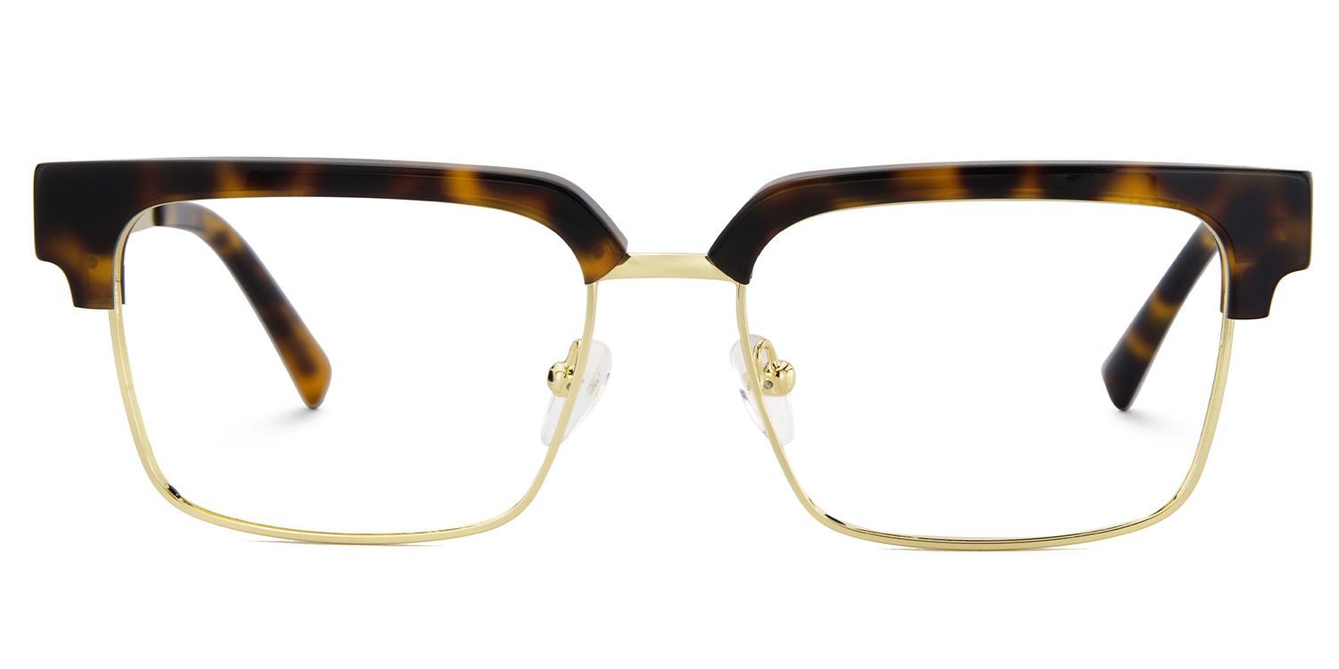 Tortoise Browline Frame Glasses - Gerena on Sale | Zeelool1