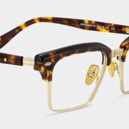 Landon Tortoise Browline Glasses5