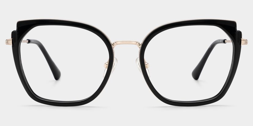 Murcia Black Square Glasses