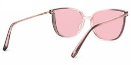 Rodz Pink-Tan Square Sunglasses3