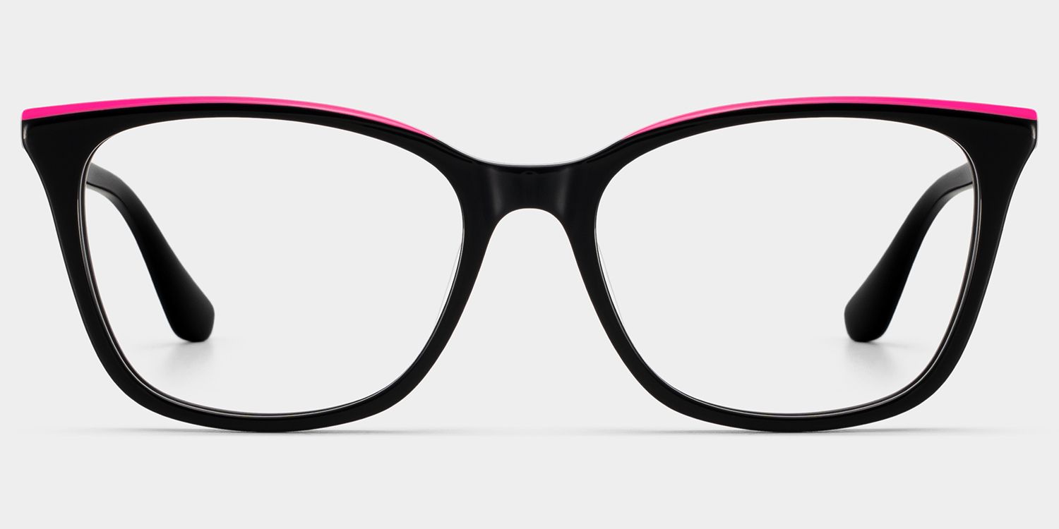 Margaret Black Eyeglasses with Cat eye Shape Frame | ZEELOOL1