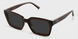 Marley Dark Brown Rectangle Sunglasses2