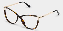 Yomary Tortoise Cat eye Glasses3