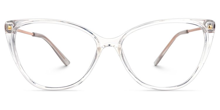 Brandi Clear Cat eye Glasses