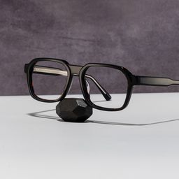 Arden Tortoise Rectangle Glasses0