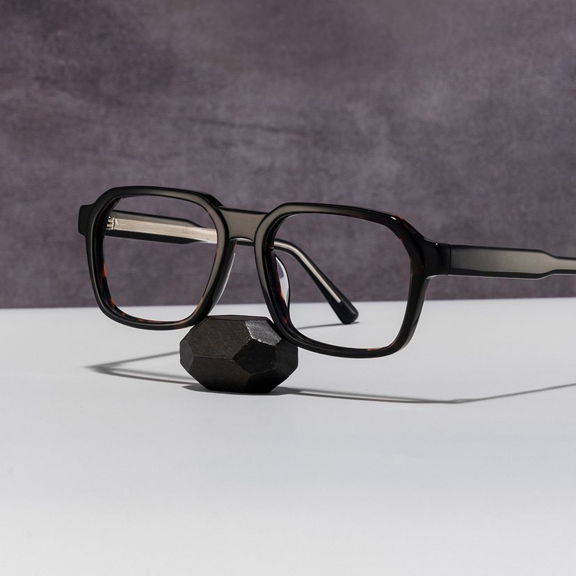 Arden Tortoise Rectangle Glasses
