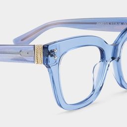 Stella Blue Butterfly Glasses5