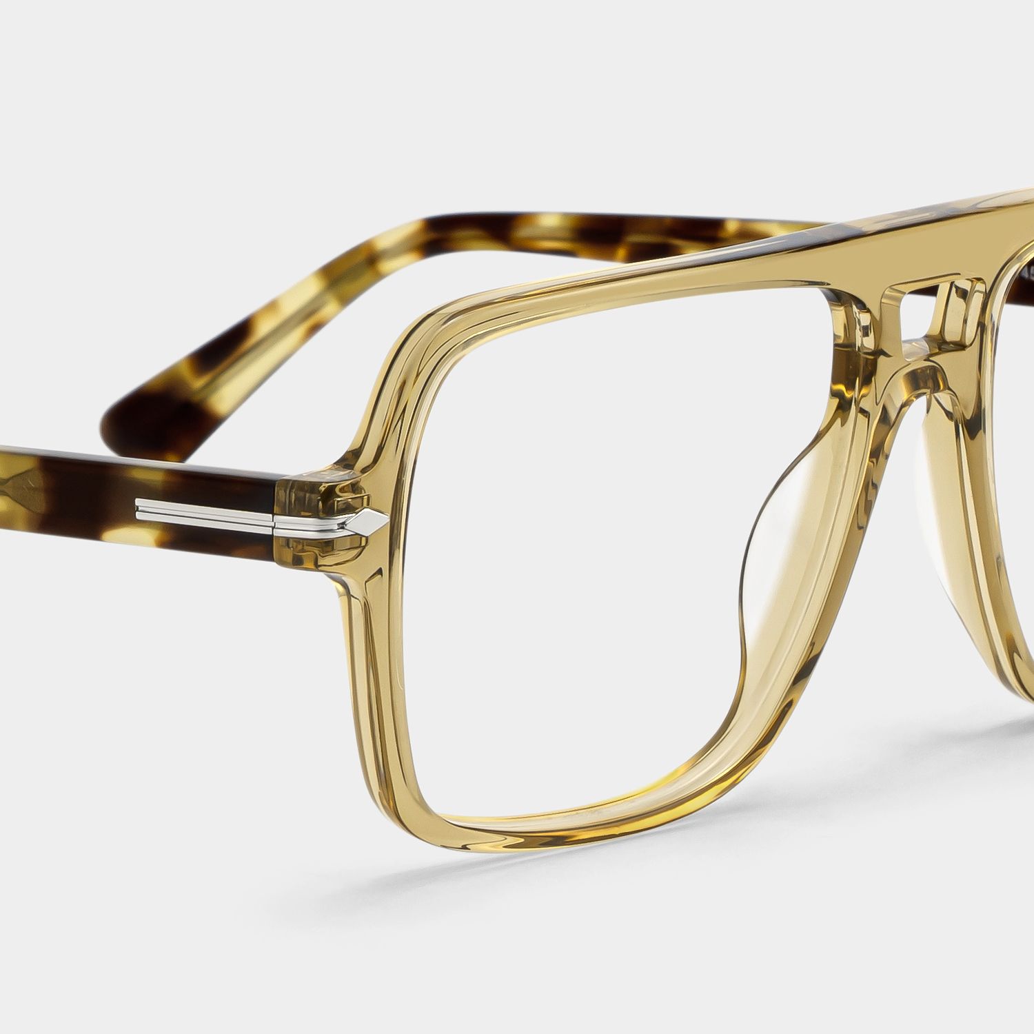 Easton Brown Aviator Acetate Glasses in Casual Style | ZEELOOL5